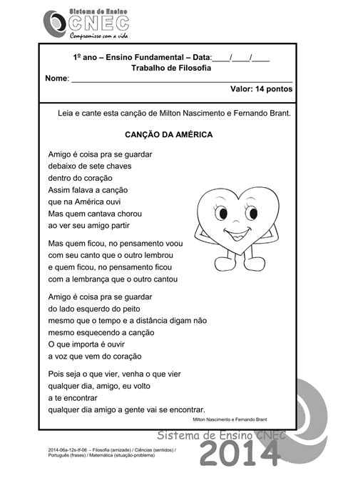 Atividade De Filosofia 3 Ano