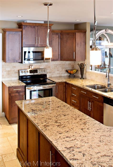 Maple kitchen cabinets are types of kitchen cabinets made of maple wood species which have great quality and durability. Image result for maple cabinets quartz countertops ...