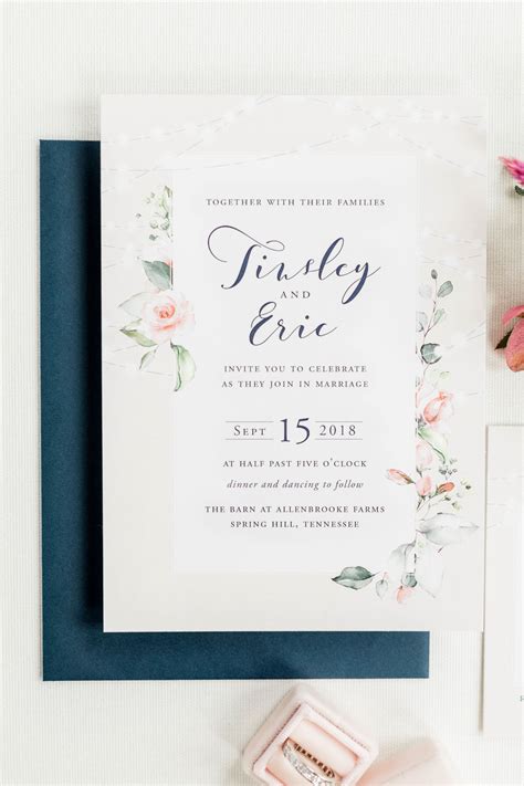 Eric and Tinsley 2018 | Wedding invitations, Wedding invitations rustic, Custom wedding invitations