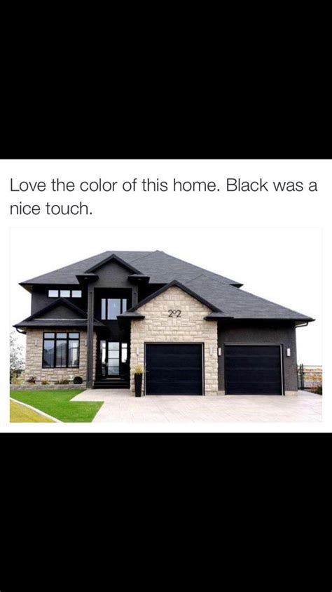 Only 1 available and it's in 1 person's cart. Black trim | House styles, House exterior, House