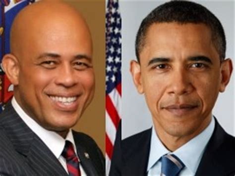 * * * update (1609et): Haitian President Martelly and Obama to Meet