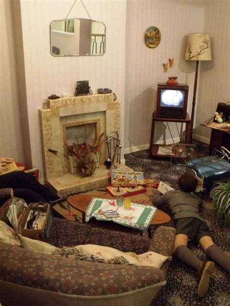 A typical 50s living room | 1950s living room, Vintage house, Memories