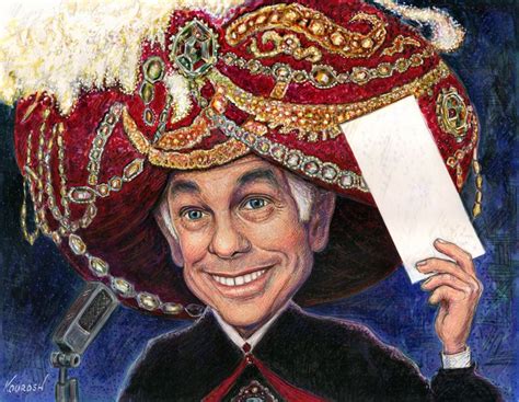 Johnny carson's monologue thanks the audience for standing in line for the show and tells them it will be worthwhile someday, and discusses the simpsons. Johnny Carson Caricature as Carnac the Magnificent by ...