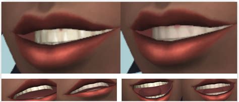 Sims 4 Teeth Presets