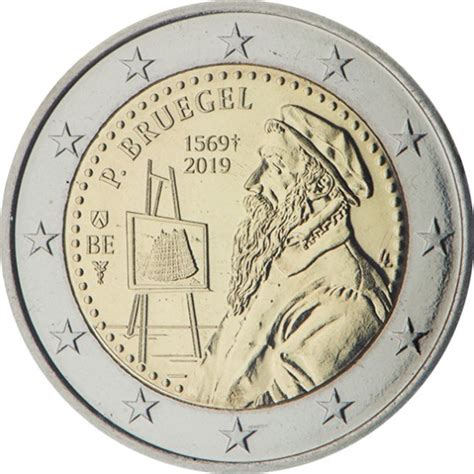 Belgium 2 Euro Coin 450th Anniversary Of The Death Of Pieter Bruegel