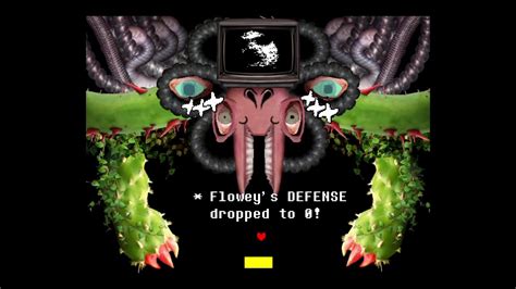 Undertale Flowey Boss Fight Ps4 Youtube