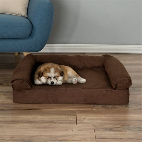 Dog Bed Orthopedic Pet Sofa Bed With Memory Foam And Foam Stuffed