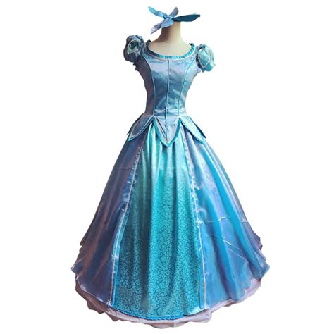 the little mermaid princess ariel dress cosplay costume fancy princess cosplay halloween dress