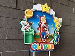 Personalised Super Mario Bros Cake Topper 3D With Name and Age - Etsy UK
