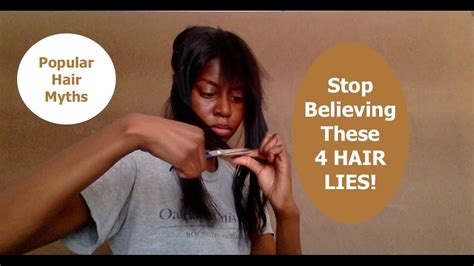 4 Hair Lies You Probably Still Believe Stop Believing These Hair