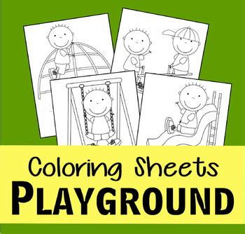 Coloring page outline of cartoon boy playing hockey. Playground Coloring Sheets by Beth Gorden | Teachers Pay ...