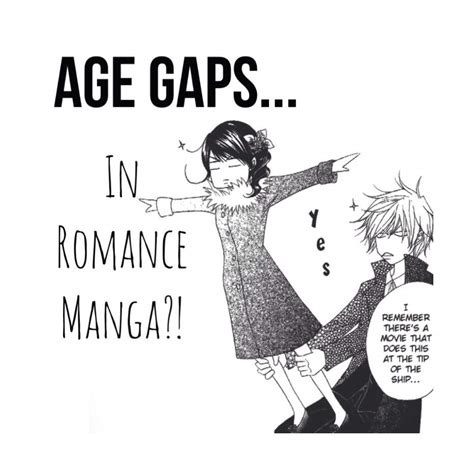 Age Gaps In Romance Manga Anime Amino