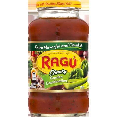 Ragu Chunky Garden Combination Sauce 24 Oz From Safeway Instacart