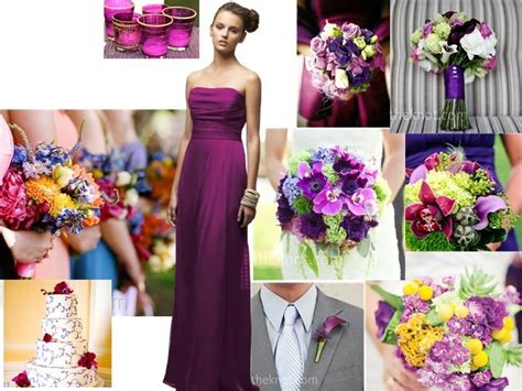 Berry Colored Wedding Pantone Wedding Styleboard The Dessy Group