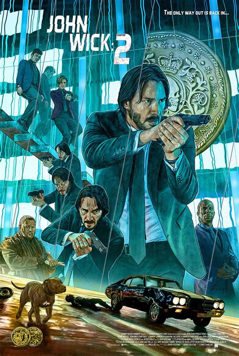 John Wick Chapter By Neil Davies Home Of The Alternative Movie Poster