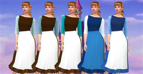 Stardust Sims 4 — Tekri Cinderella Finally Cinderellas Hair Is