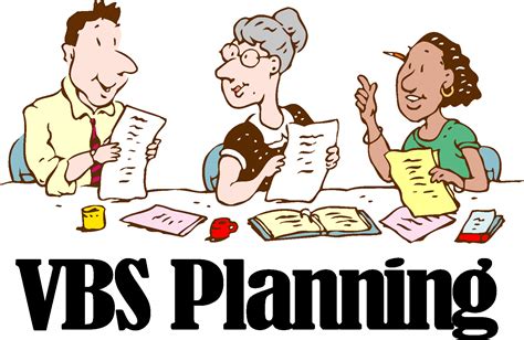 Vbs Planning San Jacinto Baptist Association