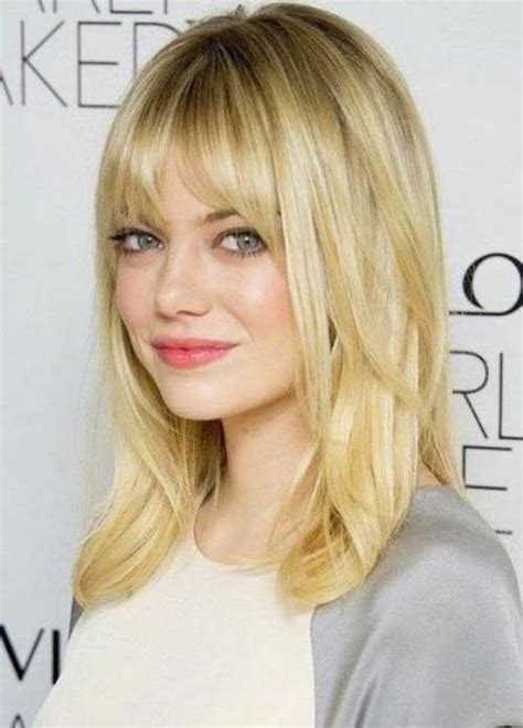 20 Best Medium Hair Cuts With Bangs Hairstyles And