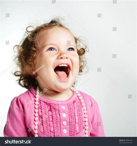 Little Girl Laughing Stock Photo 98066294 Shutterstock