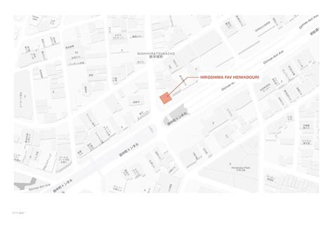 Hiroshima FAV Heiwadouri designed by kasumigaseki Architectural Design