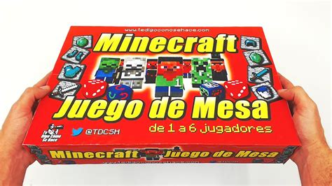 Aprender, se divierten y socializan con compañeros. JUEGO de MESA inspirado en MINECRAFT (caja) - YouTube