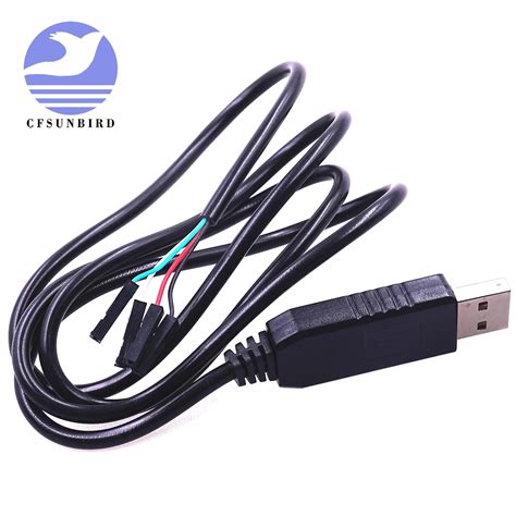 Pl2303 Pl2303hx Usb To Uart Ttl Cable Module 4p 4 Pin Rs232 Converter Serial Adapter Cable