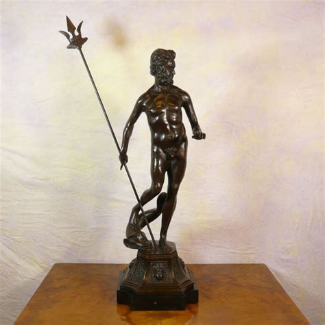 Bronze Statue Of Poseidon Man Bronze Sculpture