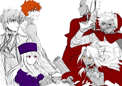 Shirou Emiya Archer Kiritsugu Illyasviel Von Einzbern Kuro