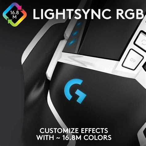 Logitech G502 Se Hero High Performances Lightsync Rgb Wired Gaming Mouse
