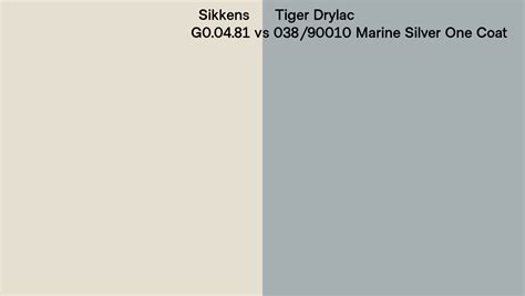 Sikkens G Vs Tiger Drylac Marine Silver One Coat Side