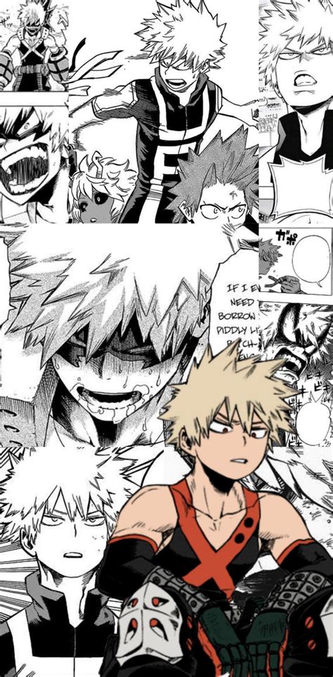 Bnha Manga Collage Wallpaper Goimages Connect