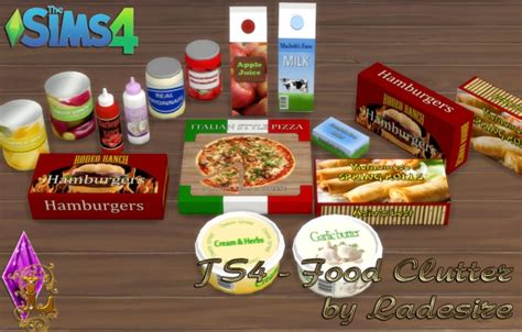Food Clutter At Ladesire Sims 4 Updates