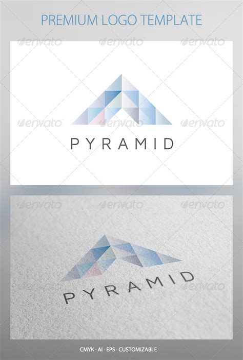 Pyramid Logo Templates Graphicriver