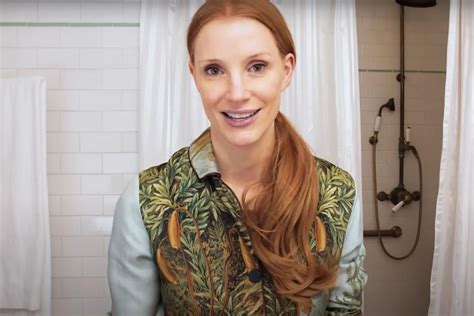 Watch Jessica Chastain Strip Off Her Makeup For Skincare Tutorial Out Of My Comfort Zone