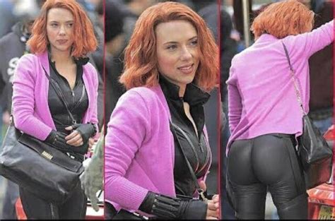 Scarlett johansson black widow avengers black and white. Scarlett Johansson filming the black widow snl sketch ...
