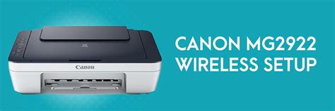 Insert the cd that came with your printer & run the setup. Canon Pixma MG2922 Wireless Setup | Canon MG2922 printer ...