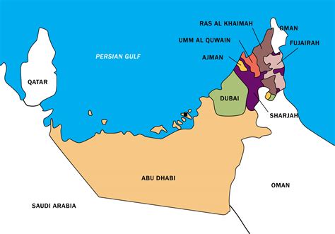 The united arab emirates (uae; UAE Map Vector Boundary - Download Free Vectors, Clipart Graphics & Vector Art