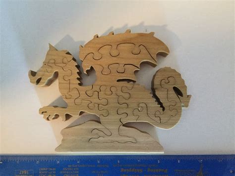 Wooden Dragon Puzzle in 2020 | Wooden, Wood puzzles, Puzzle
