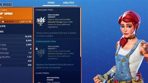 Cassie Clip Lipman Is Recruitable Best Farming Hero Fortnite Stw