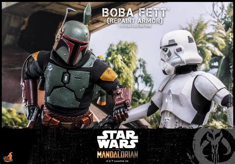 Hot Toys Boba Fett Repaint Armor Tms055 Star Wars The