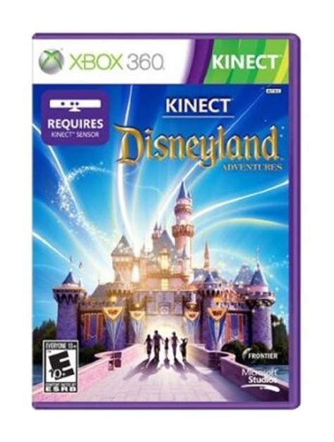 Kinect Disneyland Adventures Microsoft Xbox 360 2011 Like New No
