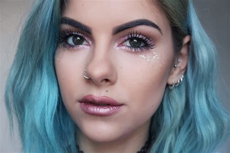 step up your festival makeup game with glitter edm identity