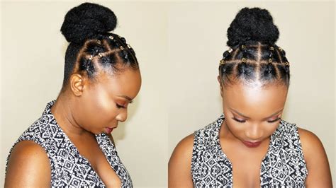 Tie the hair loosely for a slightly messy look. Best Of Black Girl Hairstyles Rubber Bands