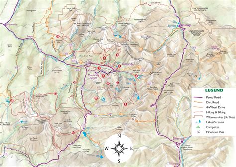 27 San Juan Mountains Map Maps Database Source
