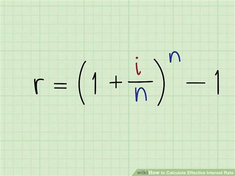 How To Calculate Effective Interest Rate 8 Steps With Pictures