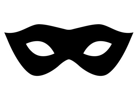 Mask Carnival Blindfold Silhouette Shape Mask Png Download 1209833