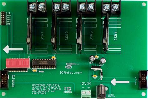 Industrial Solid State Relay Controller 4 Channel 8 Channel Adc Type A