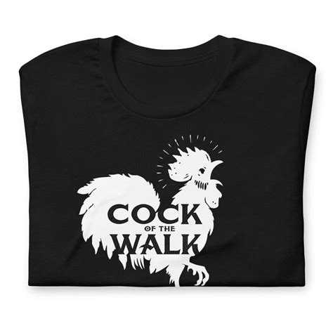 cock of the walk christopher walken skit funny tee short sleeve unisex t shirt ebay