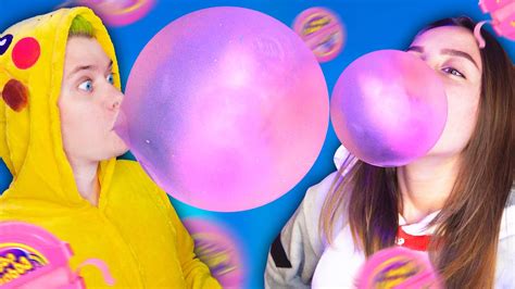 Кто надует БОЛЬШЕ ПОЛУЧИТ 1000 ГИГАНТСКАЯ жвачка Giant Bubble Gum