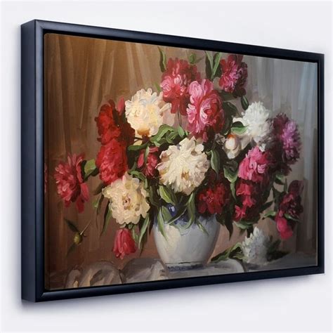 Shop Designart Bouquet Of Blooming Peonies Large Floral